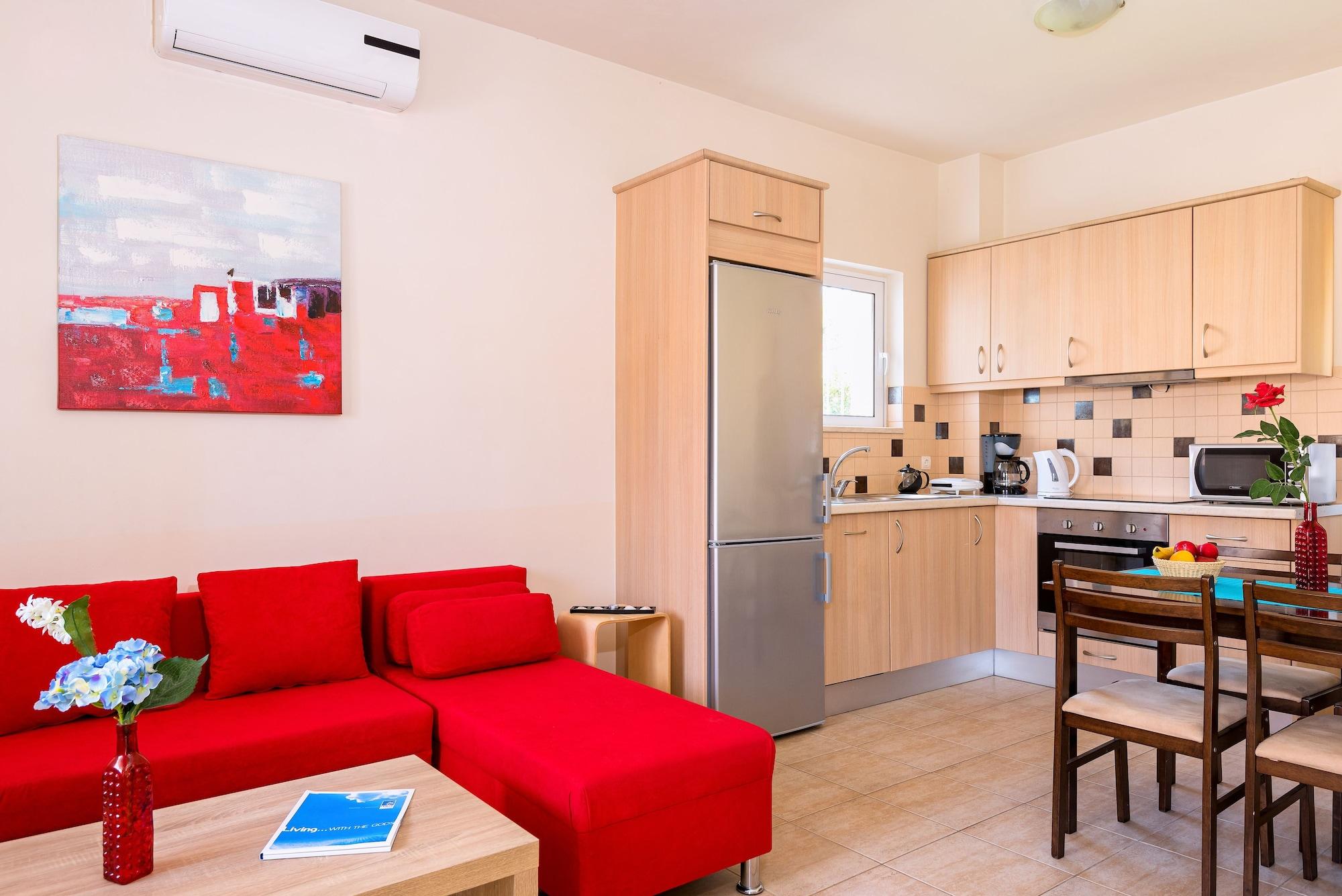 Azure Beach Kíssamos Eksteriør bilde