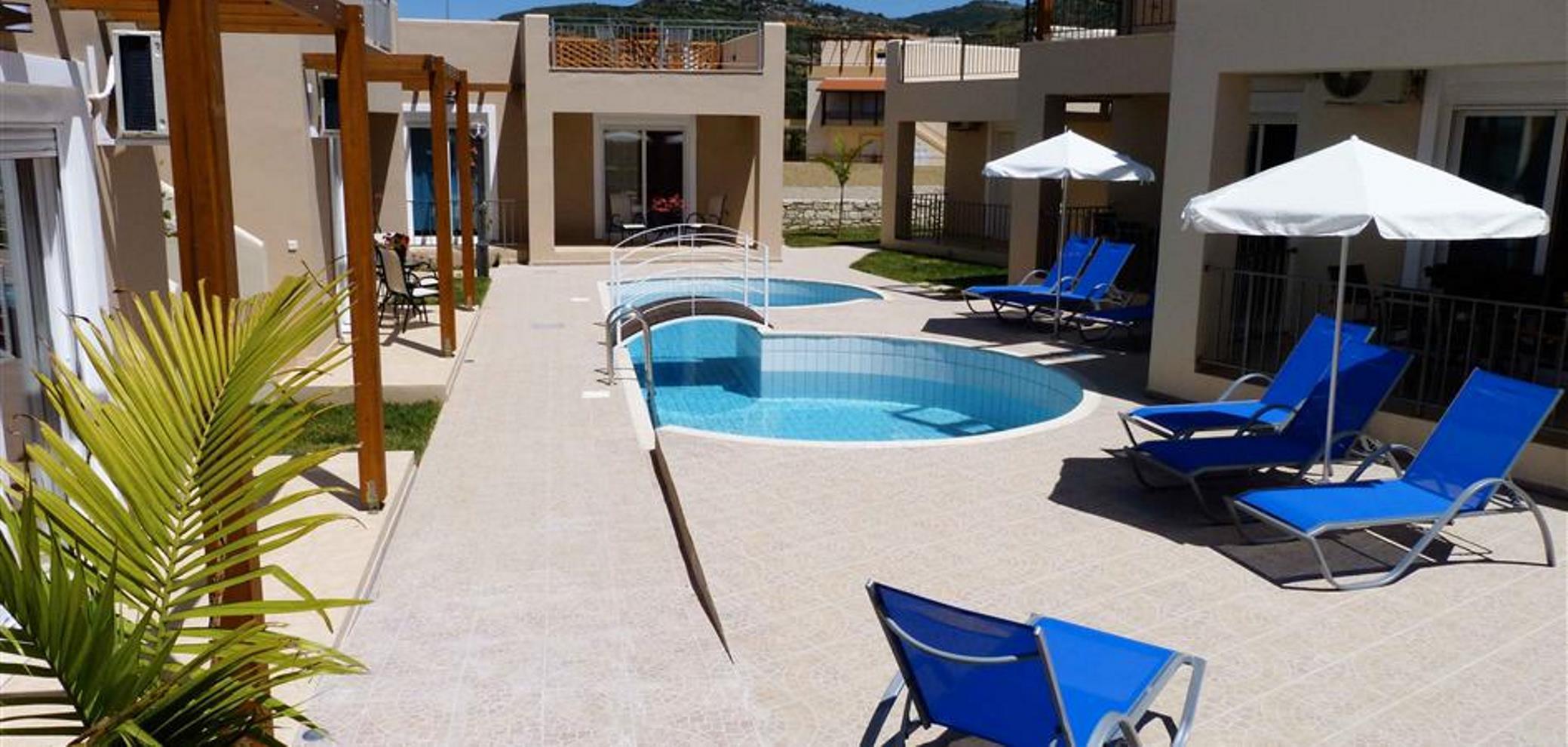 Azure Beach Kíssamos Eksteriør bilde