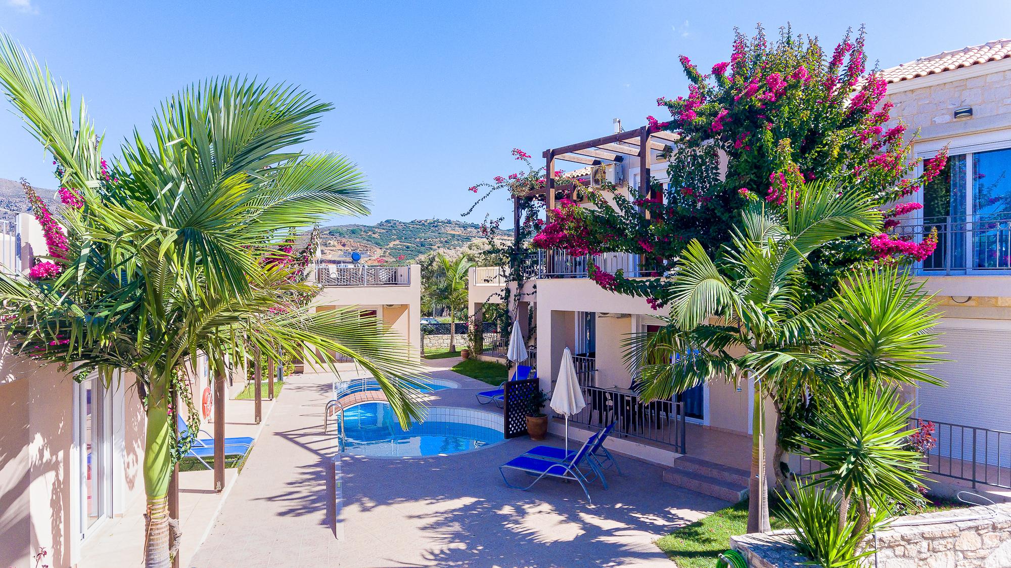 Azure Beach Kíssamos Eksteriør bilde